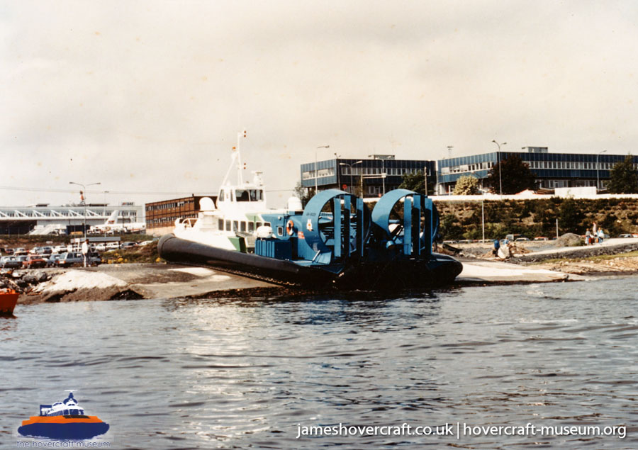 AP1-88 hovercraft with Hoverwest -   (submitted by The <a href='http://www.hovercraft-museum.org/' target='_blank'>Hovercraft Museum Trust</a>).